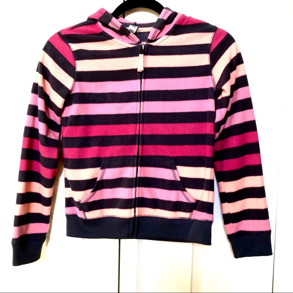 EUC Girls Old Navy Fleece Sweater with Hood